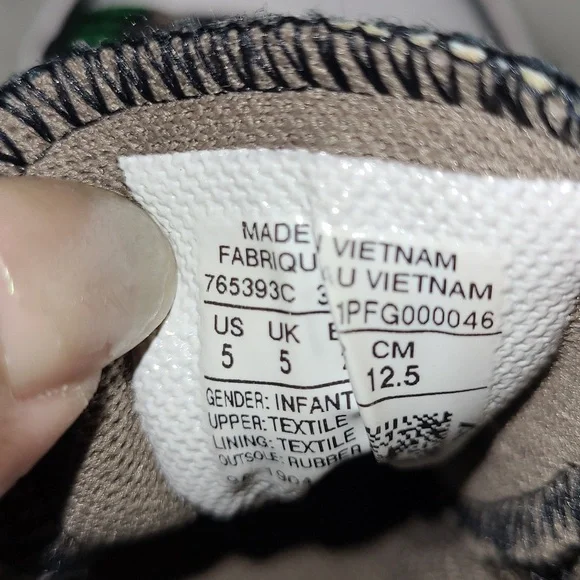 Converse Chuck Taylor AllStar Dinoverse Hi-Top Sneakers Infant Size 5M Pre-Loved - Picture 16 of 17